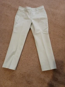 *NEW* Ann Taylor The Ankle Mint Slim Mid Rise Women's Pants Size 12 - Picture 1 of 3
