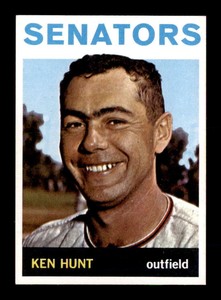 1964 Topps #294 Ken L. Hunt   EXMT/EXMT+ X2888324