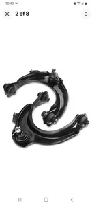 2Pcs Front Upper Control Arm w/ Ball Joints for Honda Accord 2003-2007 Acura TSX - Picture 1 of 7