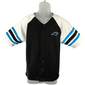 Vintage NFL Youth Size L Carolina Panthers Football Jersey Delhomme Number 17 - Picture 1 of 10