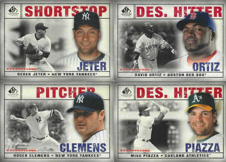 2008 SP Legendary Cuts Baseball - BASE CARDS - Pick & Choose - Fill Ur Set! - Image 1 of 1