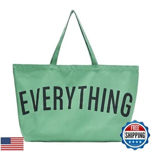 Arkefi Large Canvas Tote Bag Reusable Grocery Bags Shopping Bags for Women Fo - Picture 1 of 5