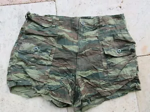 Lucertola Camo Pantaloncini Francese Stile Esercito Pantaloni Mimetico Tarn - Foto 1 di 2