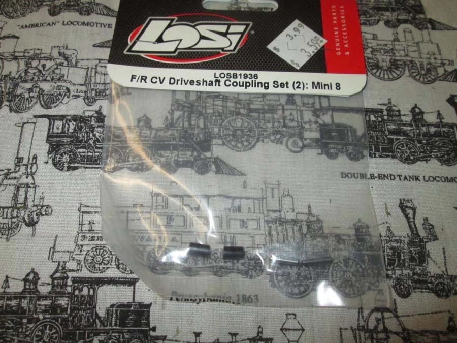 Losi Mini 8 F/R CV Driveshaft Coupling Set (replacement part #LOSB1936) - Image 1 of 1