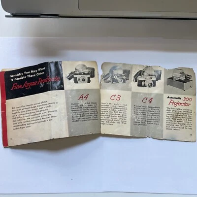 Camera Manual Argus Seventy Five 75 Instruction Booklet 14 pages w/o Cover Page - Image 1 of 4