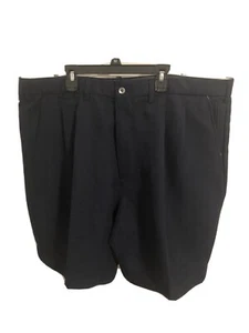 Austin Golf Tour Collection Shorts 42 Navy Pleated Front Inseam 8” Mens - Picture 1 of 6