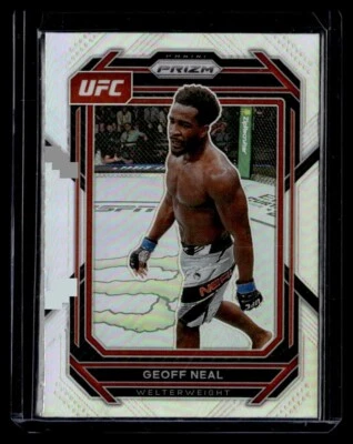 2023 Panini Prizm UFC Geoff Neal Silver Prizm #127 - Image 1 of 2