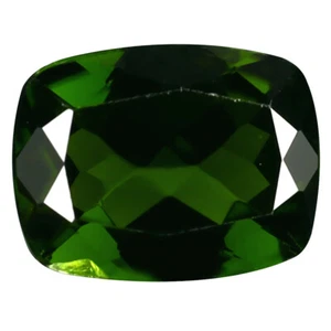 2,17 quilates corte cojín (9 x 7 mm) sin calentar/sin tratar diópsido cromado verde - Imagen 1 de 1