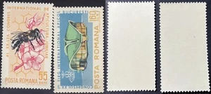 Romania 1965 Sc-1762-1763 Int. Bee Keeping Cong. MNH OG #Br13 - US Seller - Picture 1 of 1