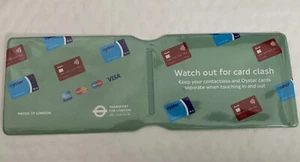 London Underground OYSTER CARD TRAVEL CARD TRAIN TICKET BUS PASS HOLDER COVER - Picture 1 of 4