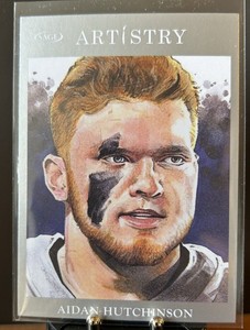 Aidan Hutchinson Rookie Card • 2022 SAGE Artistry • #91