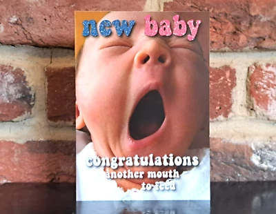 Congratulations On The Birth Of Your New Baby Card **VARIOUS DESIGNS & SIZES** - Image 1 of 3