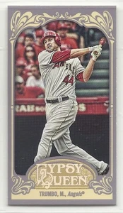 2012 Topps Gypsy Queen Mini Mark Trumbo 34 - Picture 1 of 2