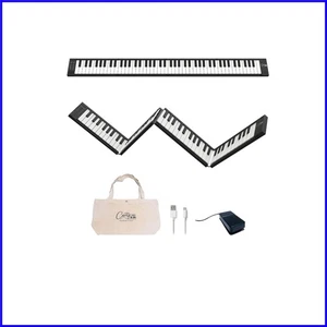 Piano de voyage ultra portable 88 touches avec 128 sons et USB MIDI - Design compact - Photo 1/9