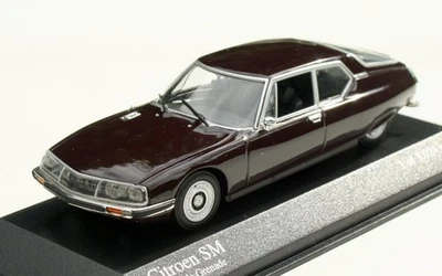 Citroen SM Anno 1970-1975, Granato, Modello Minichamps In M. 1:43, OVP - Immagine 1 di 4