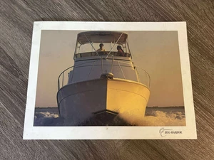 VINTAGE EIERHAFEN BOOT HÄNDLER VERKAUFSPROSPEKT MOTORYACHT - Bild 1 von 2