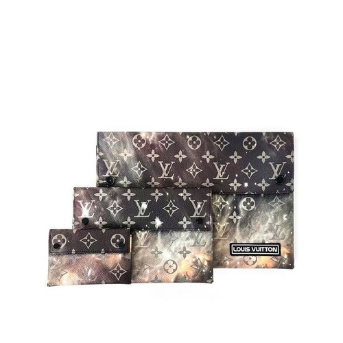 LOUIS VUITTON（LV） Pochette grande Louis Vuitton edizione limitata Galaxy Monogram Virgil Abloh Kirigami
