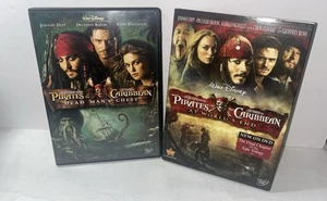 Pirates Of The Caribbean Film 2 & 3 DEAD MANS CHEST / AT WORLDS END - Picture 1 of 5