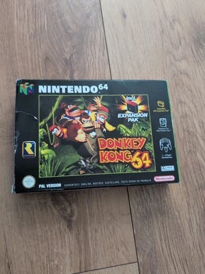 Nintendo Donkey Kong 64 Boxed with Manual, No Expansion Pak - Image 1 of 2