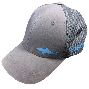 Costa Mütze Kappe Druckknopflasche grau Mesh Trucker OCEARCH Hai Angeln Outdoor Herren - Bild 1 von 12