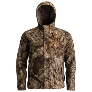 Scent Blocker Men’s Camo Outfitter Jacket Medium Realtree Hooded Rain Blocker - Picture 1 of 6