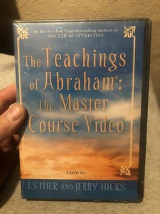 The Teachings of Abraham Master Course Video Esther + Jerry Hicks 5-DVd Sealed - Picture 1 of 1