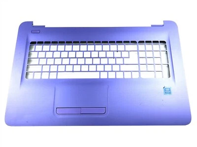 HP 17-X 17-Y LAPTOP PALMREST TOUCHPAD ASSEMBLY PURPLE 900154-001 NO KEYBOARD - Image 1 of 2