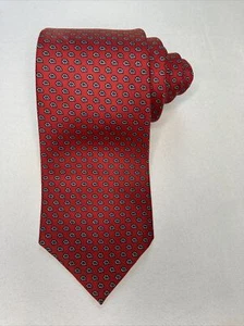 Christian Dior Necktie Red All Silk Tie - Picture 1 of 5