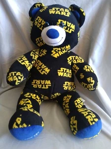 Build A Bear Star Wars LOGO Oso de peluche Peluche 17" BAB Disney Coleccionable - Imagen 1 de 10