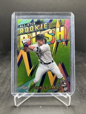 Curtis Mead - 2024 Topps Chrome All-Etch Rookie Rush #CERR-6 (RC) TB Rays - Image 1 of 2