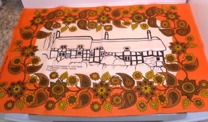 Anne Hathaway's Cottage Stratford Upon - irisches Leinenhandtuch - Avon - Bild 1 von 4