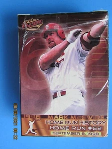 1998 PACIFIC HOME RUN HISTORY BASEBALL COMPLETE SET SAMMY SOSA & MARK McGWIRE - Picture 1 of 5