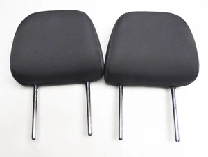 12 13 14 15 16 17 Volkswagen Beetle VW Rear Headrest Set Head Rest Black Cloth - Picture 1 of 5