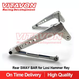 VITAVON Hammer Rey Rear SWAY BAR CNC Aluminum7075 Silver - Picture 1 of 4