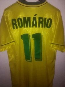 BRAZIL 1994 WC Romario 11 camiseta shirt trikot maillot maglia umbro - Picture 1 of 6