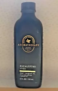 TÉ DE EUCALIPTO CUERPO Y MASAJE ACEITE BAÑO Y CUERPO FUNCIONA AROMATERAPIA 4 OZ NUEVO x 1 - Imagen 1 de 2