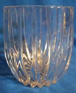Vidrio Mikasa Crystal Park Lane Ejecutivo Doble Antiguo Vidrio 4" Alto Vidrio Transparente - Imagen 1 de 8