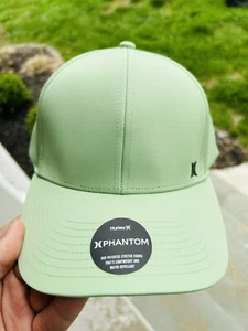 OSFA Adjustable Phantom Hurley Seafoam Green Hat. Lightweight Breathable - Picture 1 of 7