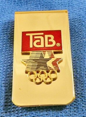 Clip para dinero Tab Cola de los Juegos Olímpicos 1984 Foto 1 de 4