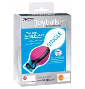 Joyballs Secret Single Wearable Kegel Exerciser Geisha Ben Wa Balls Sex Toy - Picture 1 of 2