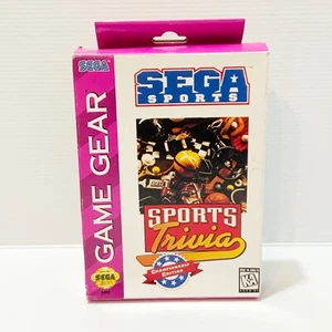 Sports Trivia + Caja y Manual - Sega Game Gear - Probado y Funcionando - Imagen 1 de 6