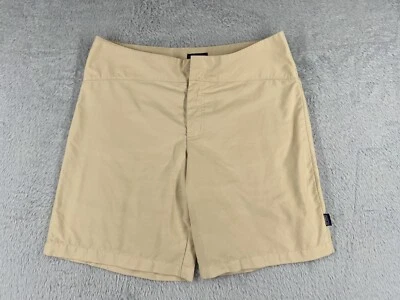 Pantalones Cortos Patagonia Mujer 8 Beige Duway 100% Poliéster Bolsillos Frontales Planos Foto 1 de 4