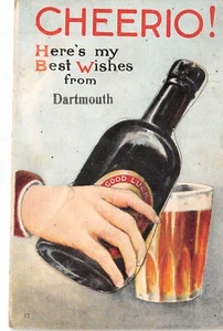 CPA / ANGLETERRE / CPA A SYSTEME DE DEPLIANT / SOUVENIR DE DARMOUTH - Imagen 1 de 1
