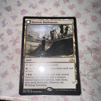 Magic the Gathering MTG Hanweir Battlements (204) Eldritch Moon   LP - Image 1 of 2