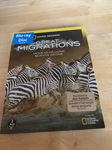National Geographic: Great Migrations (Blu-ray Disc, 2010, 2-Disc Set) B94 New - Picture 1 of 2