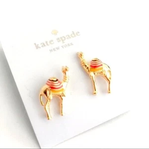 Kate Spade Camel Ohrringe Neu mit Etikett Markets of Morocco Spice Things UP *** - Bild 1 von 4