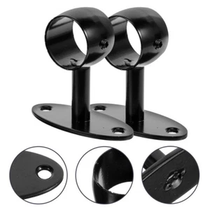 2 Pcs Stair Railing Support Bracket Handrail Brackets for Indoor Stairs - Picture 1 of 12