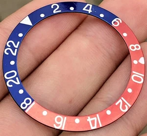 Rolex GMT-Master 1675 16750 Faded Pepsi Bezel Insert ORIGINAL - Picture 1 of 5