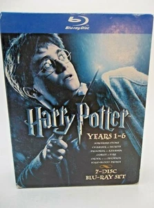 Harry Potter: Years 1-6 (Blu-ray Disc, 2009, 7-Disc Set, WS) - Imagen 1 de 5
