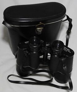 Vintage Universa Kristall Binoculars 10 x 50 with Case
